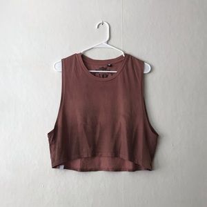 Insight Cropped Sleeveless Tee